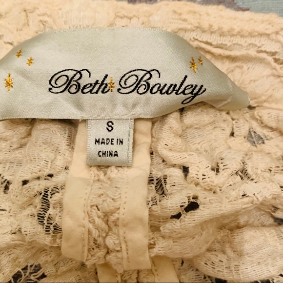 🦋 ANTHROPOLOGIE BETH BOWLEY LACE CARDIGAN - Picture 6 of 7